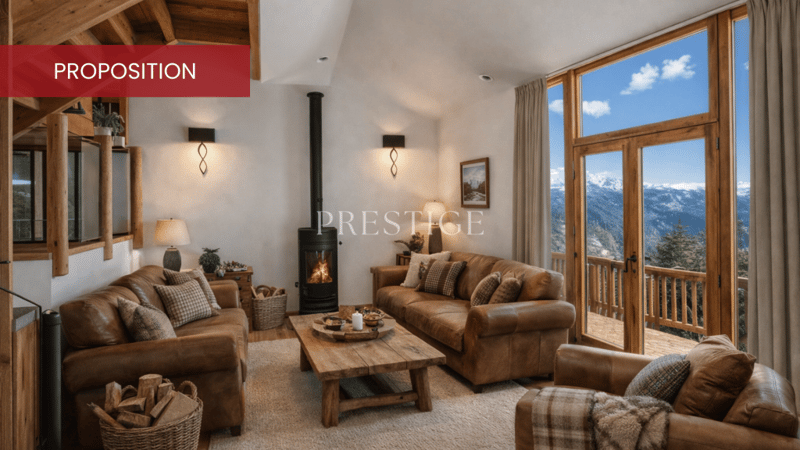 Magnifique chalet de 5 pièces avec vue panoramique à Anzère (2)