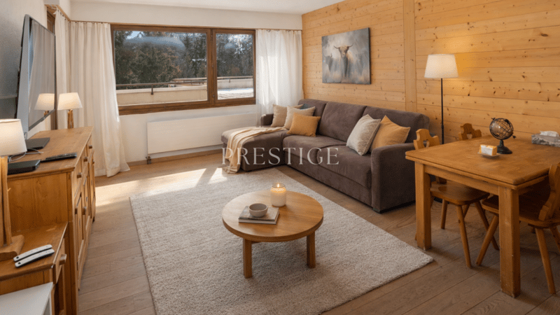 Appartement 2½  pièces rénové au cœur de Crans avec terrasse spacieuse (2)