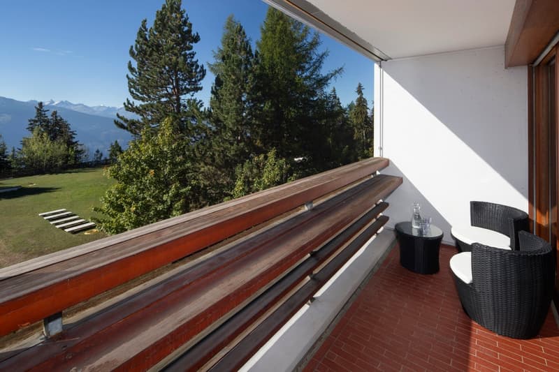 Charmant 2.5pces en SI avec vue panoramique à Crans-Montana (14)