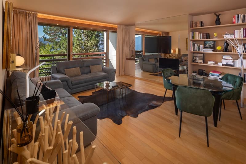 Charmant 2.5pces en SI avec vue panoramique à Crans-Montana (1)