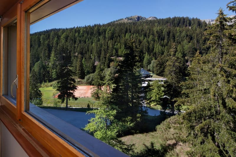 3.5pces en SI avec vue panoramique sur les montagnes – Crans-Montana (21)