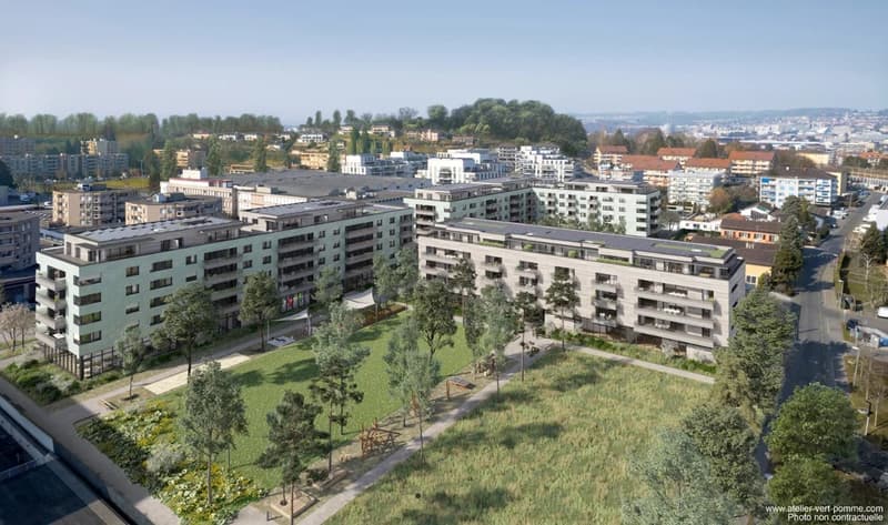 Appartements neufs 3.5 pièce à Ecublens dès 92 m² - www.mapraz-parc.ch (2)