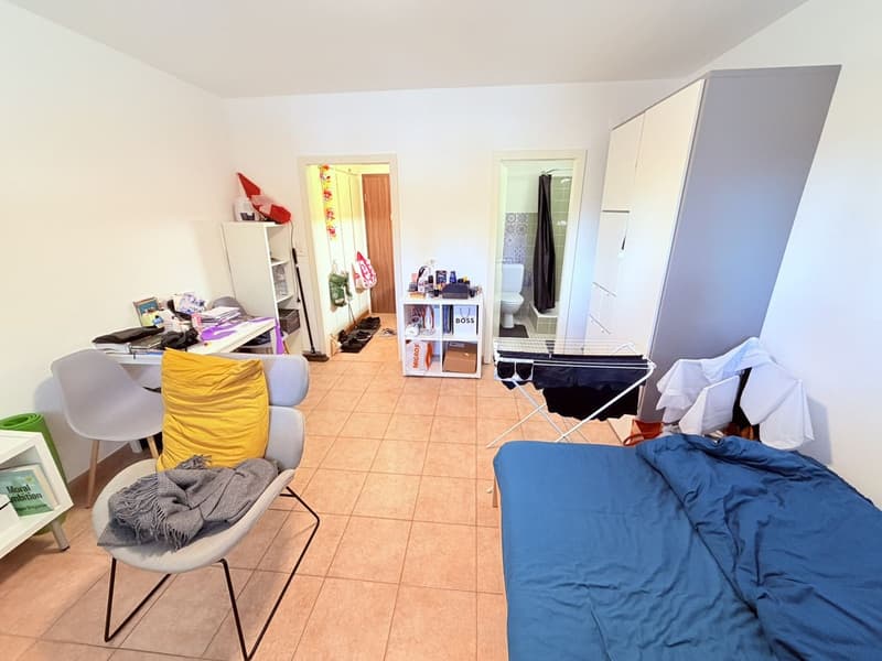 Studio cosy rénové (cuisine, salle de douche, sol ...) - Spacieux - Idéalement situé - Lieu calme (6)