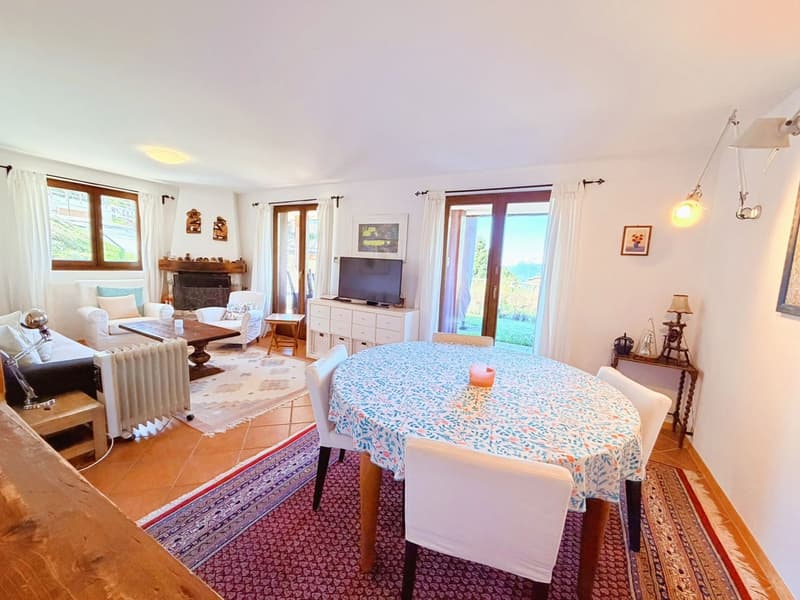 Magnifique 3.5 pces à Crans-Montana - Spacieux & lumineux - Lieu calme - Belle vue - Grande terrasse (5)
