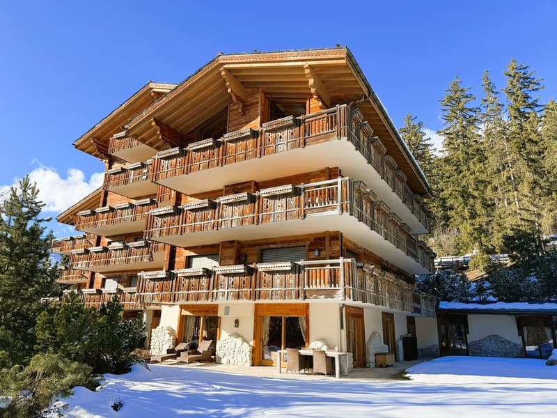 Superbe 4.5 pces spacieux & lumineux - Haut standing - Espace Wellness - Bien situé (ski in/ski out) (22)