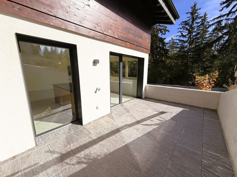 Chalet de 4.5 pces - Neuf - Très cosy - Spacieux et lumineux - Endroit très calme - Bien situé (17)