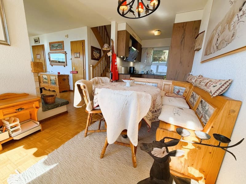 Magnifique duplex de 4.5 pces - Spacieux et lumineux - Lieu très calme - Superbe vue - Bien situé (6)