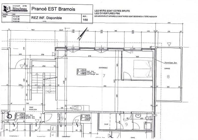 Bramois - Appartement de 2.5 pièces / SANS BALCON (2)