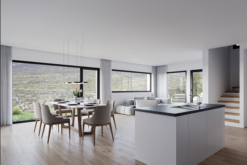 Exclusivité ! Villa individuelle de 5.5 pces  Salins (2)