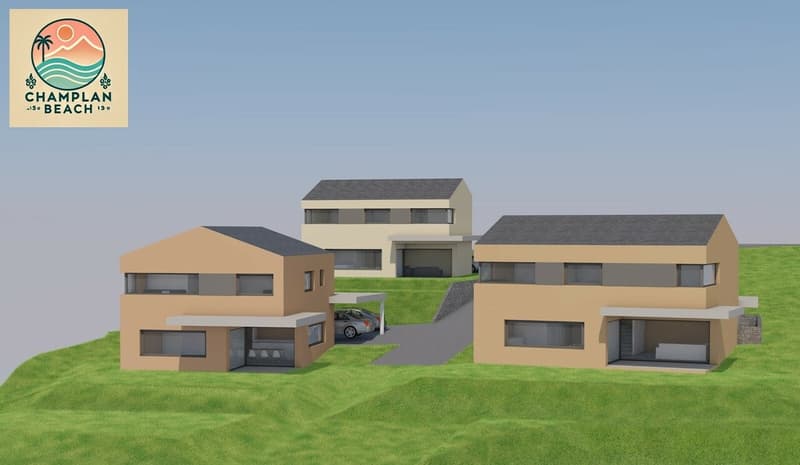 Exclusivité ! Dernière villa à construire Champlan - Grimisuat (9)