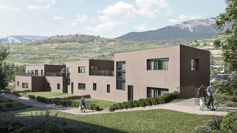 "ROCHER EN VILLE" 6 VILLAS DE STANDING AU COEUR DE SION (7)