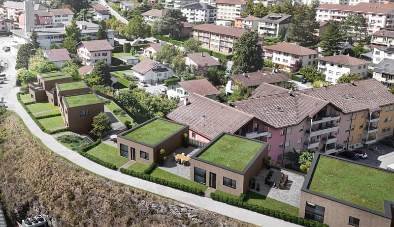 Démarrage imminent 6 villas à Sion (1)
