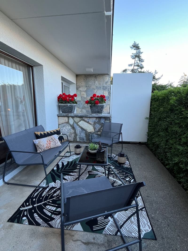 Charmant studio avec balcon à Montana (5)