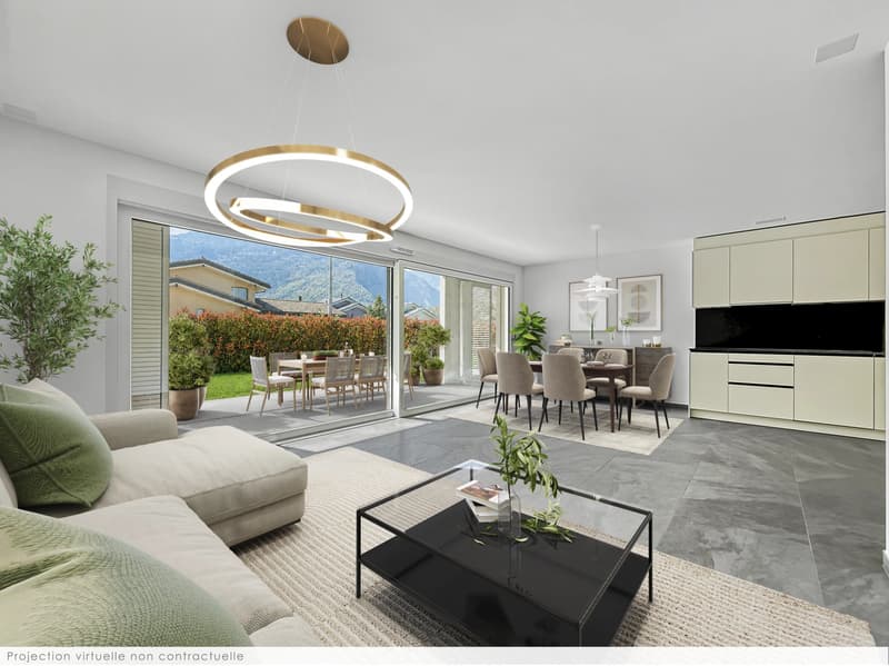 Appartement lumineux de 3.5 pièces à Martigny (5)