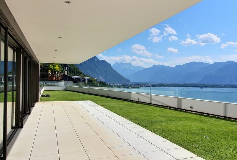 Magnifique duplex moderne avec vue panoramique à Montreux (1)