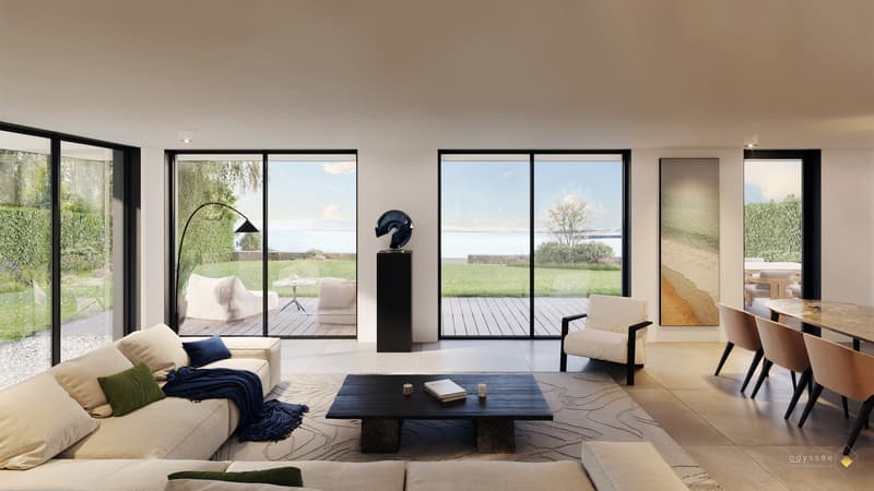 Terrain et projet de Villa d'exception pieds dans l'eau (2)