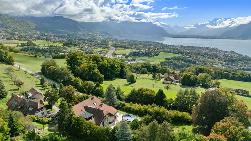Domaine d'exception en surplomb de la Riviera, vue imprenable sur le Lac Léman (7)