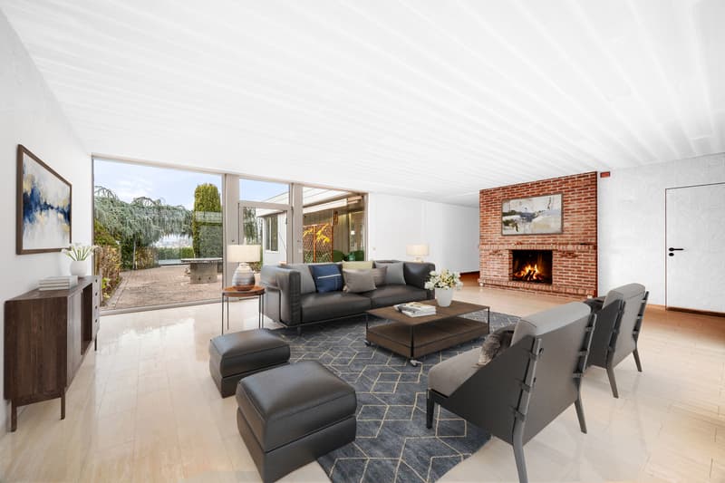 Superbe villa de plain pied avec appartement indépendant - Chernex (12)