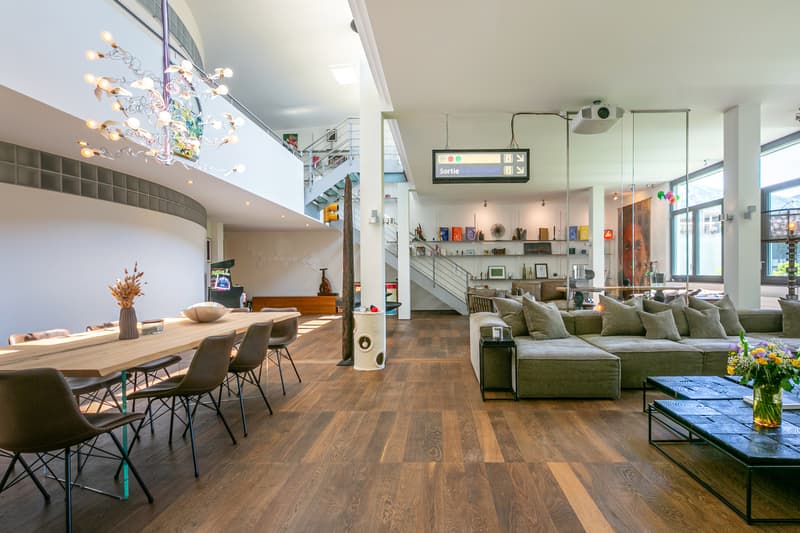 Superbe loft duplex de 338 m², terrasse, parc 3ha, proche de Carouge (4)