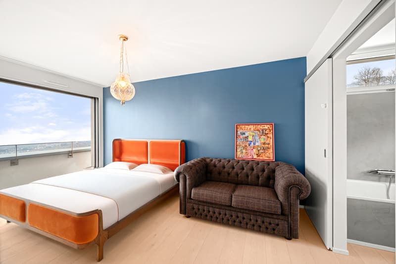 Superbe attique moderne avec vue panoramique proche de Montreux (9)