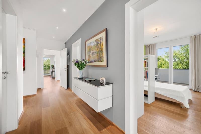 Magnifique duplex  et attique moderne avec vue lac à Lausanne (4)
