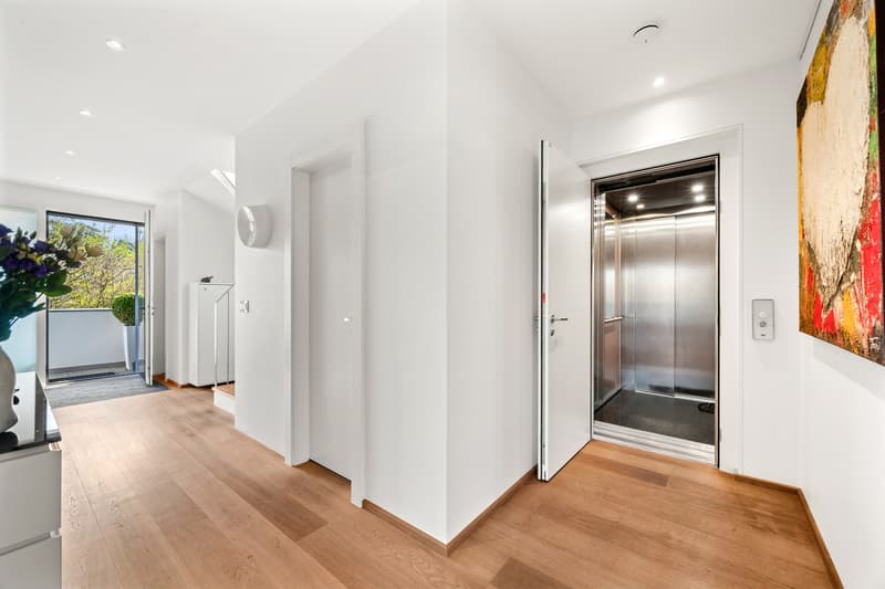 Magnifique duplex  et attique moderne avec vue lac à Lausanne (5)