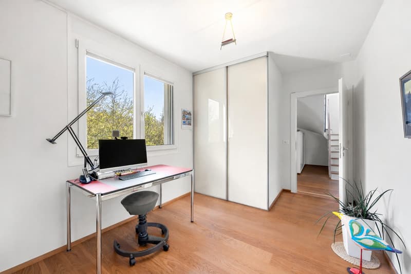 Magnifique duplex  et attique moderne avec vue lac à Lausanne (7)