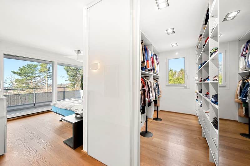 Magnifique duplex  et attique moderne avec vue lac à Lausanne (12)