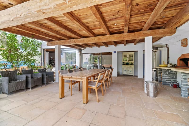 Charming property with 3 apartments on a beautiful plot in Giez (13)