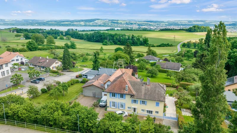 Charming property with 3 apartments on a beautiful plot in Giez (1)