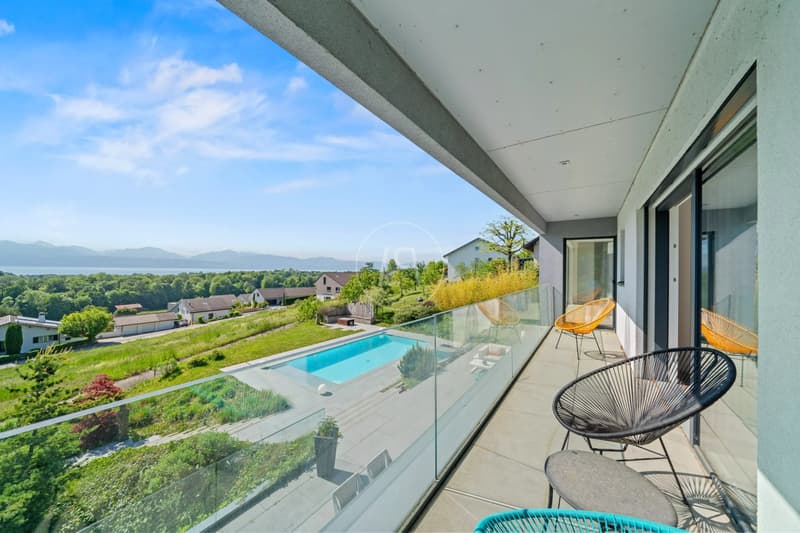 Superb architect-designed villa with panoramic view in Lully (13)