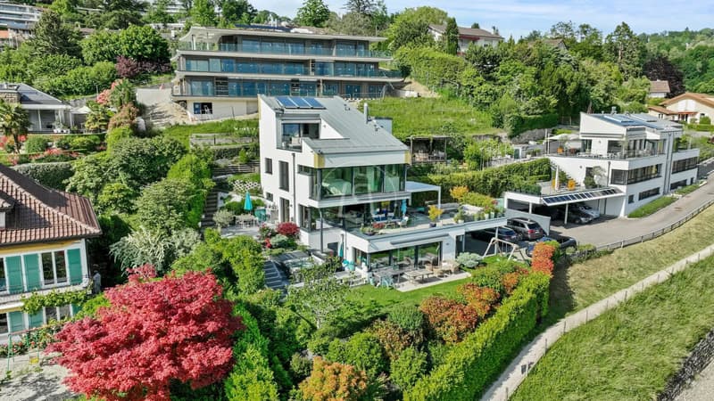 Beautiful modern property with panoramic view in Lutry (2)