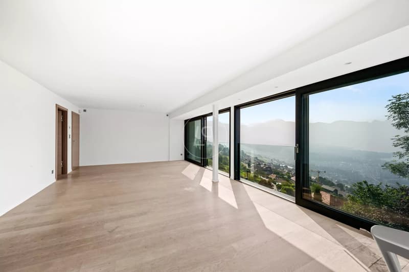 A breathtaking view on the heights of Chardonne with swimming pool (11)