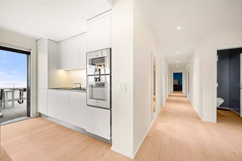Stunning modern attic with panoramic view near Montreux (8)
