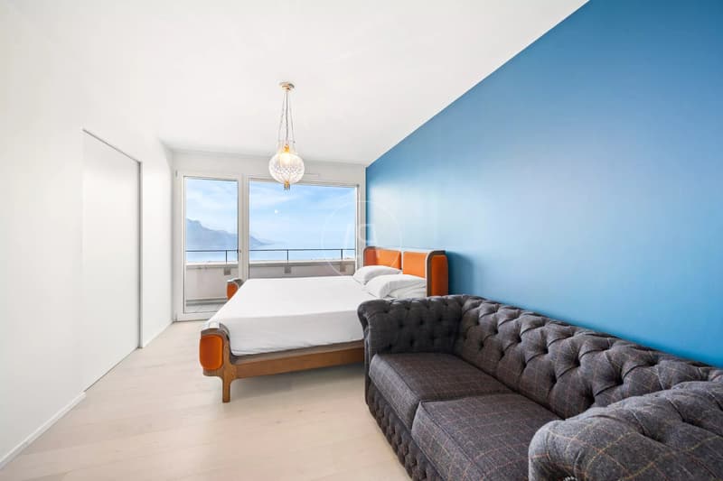 Stunning modern attic with panoramic view near Montreux (11)
