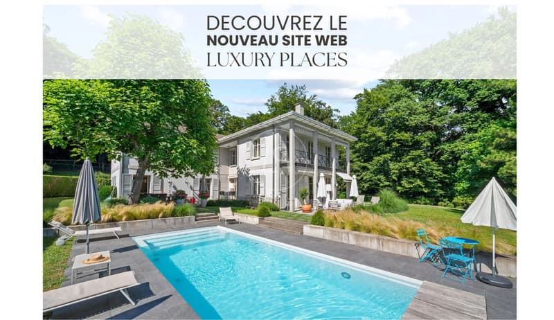 Elégante propriété avec piscine dans un écrin de verdure à Lausanne (1)