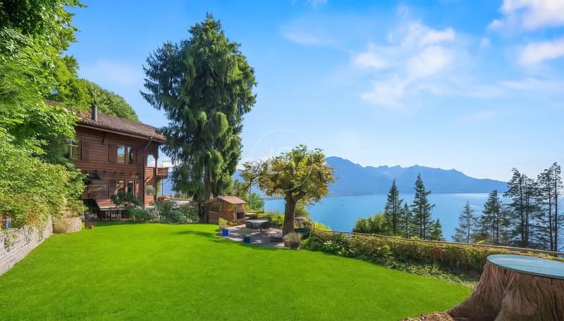 Very pretty early 20th century property with panoramic view, Territet (1)