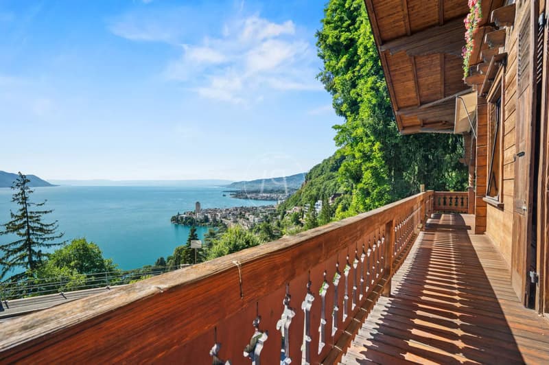Very pretty early 20th century property with panoramic view, Territet (12)