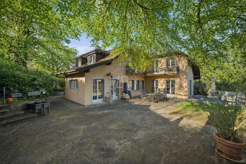 Superb property in an emerald setting with lake view in Aubonne (2)
