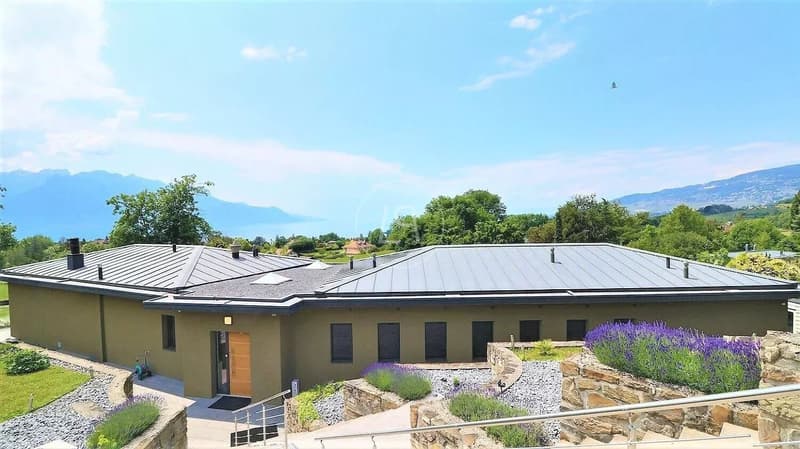 Superb contemporary house in a sought-after area of Montreux (1)