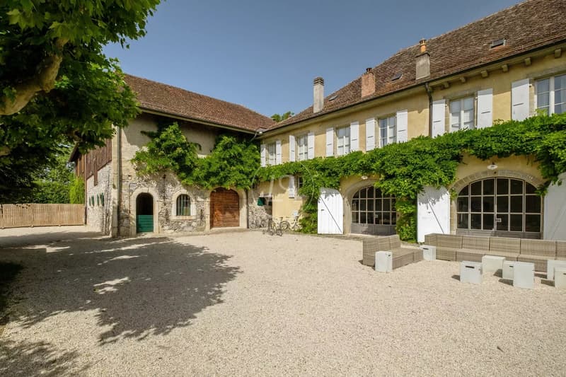 Historic 18th century castle, 15,000 m2 park, Between Lausanne and Nyon (8)