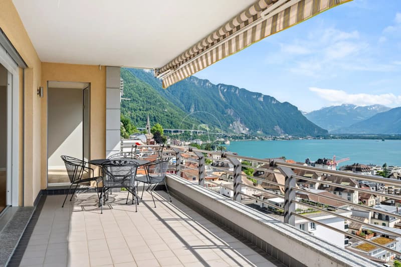 Superb apartment with panoramic view located in Montreux (1)