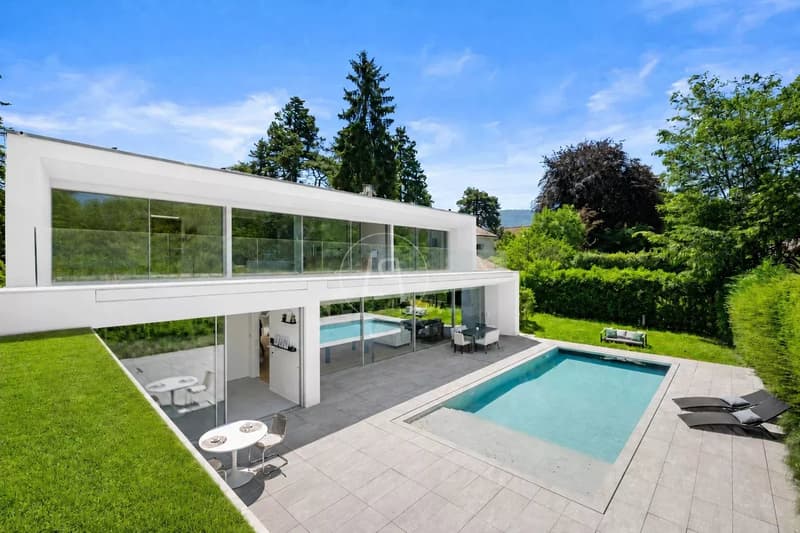 Exceptional contemporary villa in the heart of Chêne-Bougeries (1)
