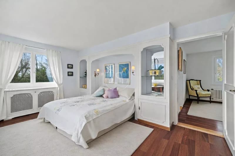 Superb family property with pool and lake view in Epalinges (13)