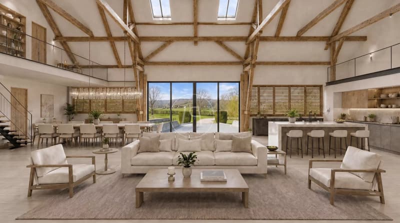 A estate to reinvent as an exceptional private residence, at the gates of Geneva (11)