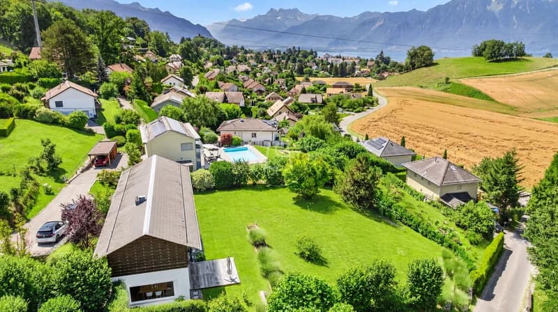 Jolie villa contemporaine à St-Légier (2)