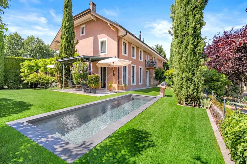 Elegant Character property near Morges with panoramic Alpine views (1)