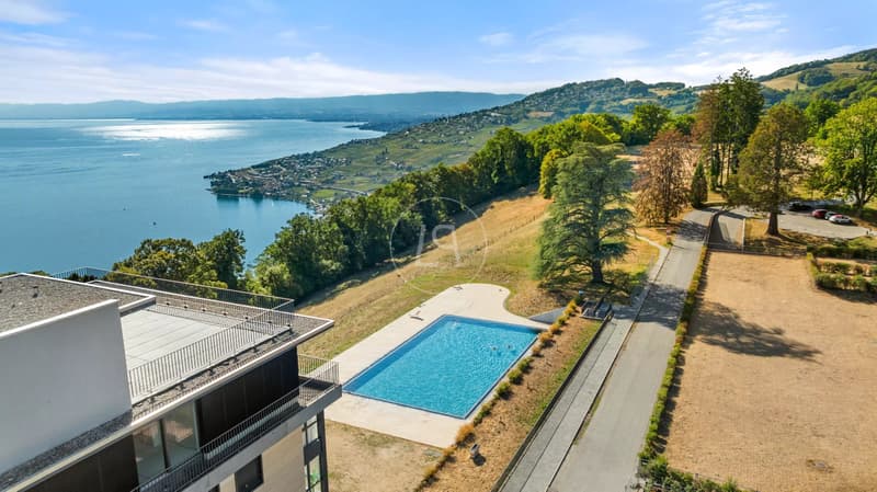 Puidoux ? Elegant 4.5-room apartment with panoramic view on Lake Geneva (13)