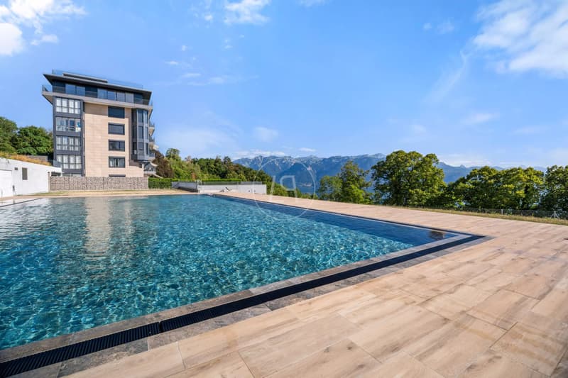 Élégant appartement de 4.5 pièces avec vue panoramique sur le lac entre Lausanne et Vevey (1)