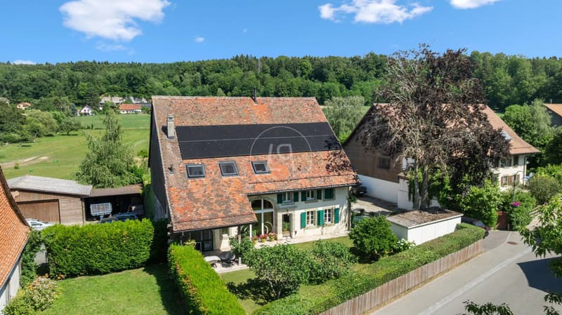 Superbe bâtisse avec charme et piscine proche de Lausanne (2)